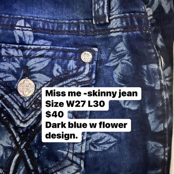 Miss Me  jeans. - Picture 3 of 3